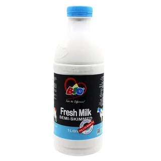 Bio Fresh Semi-Skimmed Milk 1Ltr