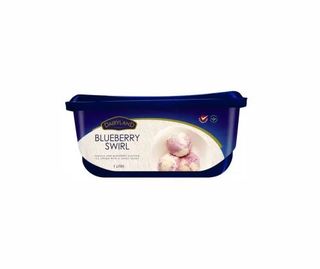 Dairyland Blueberry Swirl Ice Cream 500ml