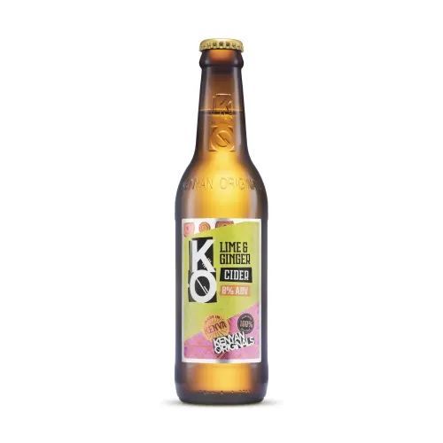 Kenyan Orig.Lime & Ginger 330Ml Btl