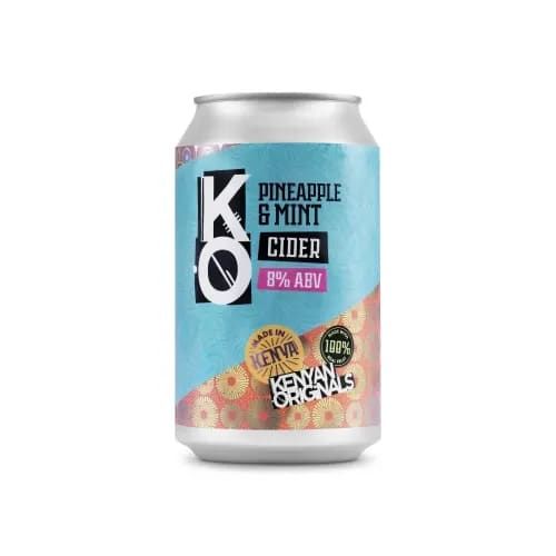 Kenyan Orig.Pineapple & Mint 330Ml Can