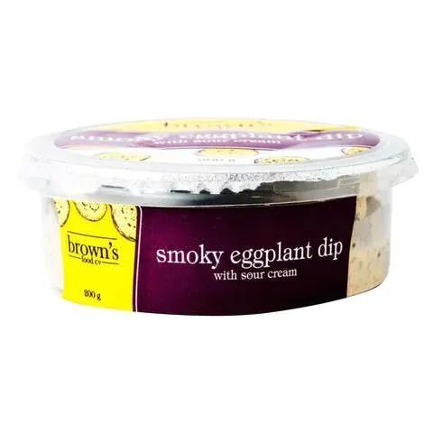 Browns Smoky Eggplant Dip 200g