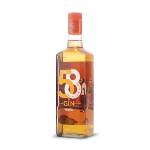 Kenyan Orig. 58 Orange Gin 750Ml