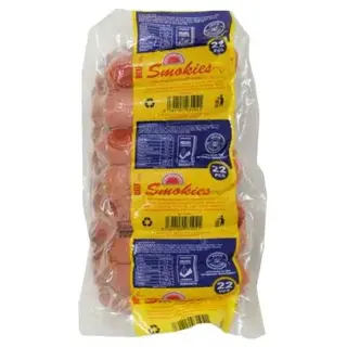 Farmers Choice Beef Smokies 900 g 22 Pieces