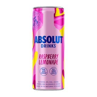 KOKTEL ABSOLUT RASPB LEMONADE 0,25L