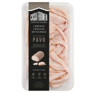 Casa Forner Pastrami de Pavo en Lonchas Artesanas 100g