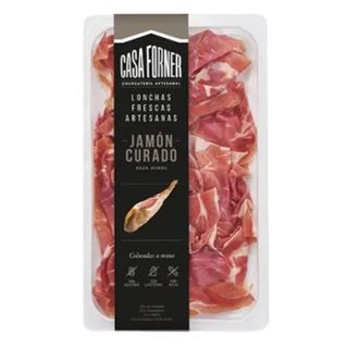 Casa Forner Jamón Serrano Duroc en Lonchas Artesanas 80g