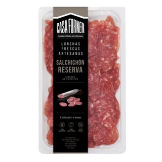 Casa Forner Salchichón Reserva en Lonchas Artesanas 80g