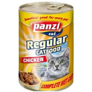 Hr. Za Mačke Panzi Regular Piletina 415G