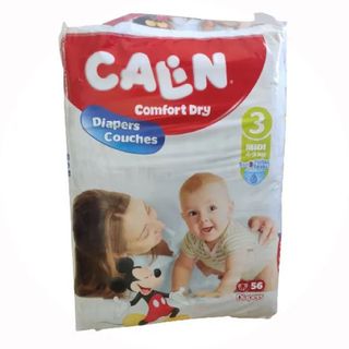 Calin Comfort Couches Taille 3 Midi x56 Unités 4-9Kg