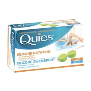 Quies Silicone Natation Adultes 3 Paires