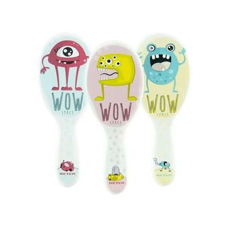 Cepillo Neumático Wow  Púas De Nylon Con Bolita Protectora Infantil