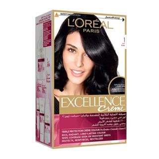 Coloration cheveux 1 noir - EXCELLENCE CRÈME