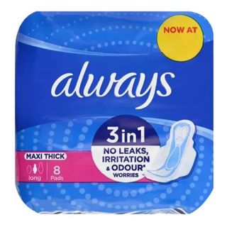 always maxi thick long x8pcs