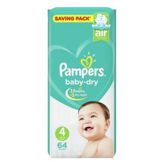 pampers taille 4 x64pcs