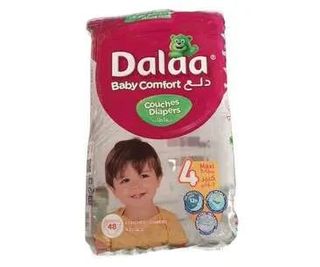 Dalaa Baby Comfort Couches Taille 4 Maxi x42 Unités 7-16 Kg