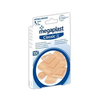 Megaplast Classique Pansements Anatomiques x100 unités