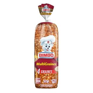 Pain de mie multi-graines x20 tranches 440g - BIMBO