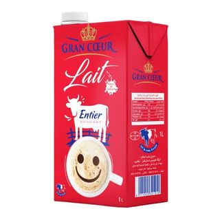 Lait UHT Entier Gran Coeur 1L