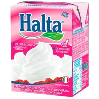 Crème végétale pâtissière 20cl - HALTA