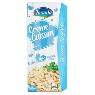Crème Légère UHT 18% de matières grasses Jaouda 200ml