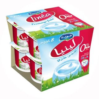 Yaourt nature édulcoré 0% 8x110g - LINEA