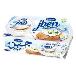 Fromage à tartiner Jben 2x160g - JAOUDA