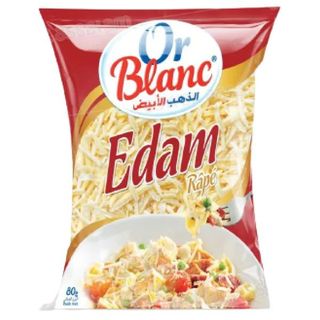 Or Blanc Fromage Edam Râpé 80g