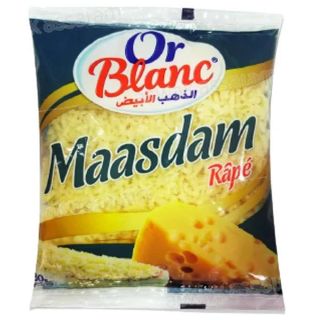Or Blanc Fromage Maasdam Râpé 80g