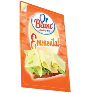 Or Blanc Emmental Fromage en Tranches 100g