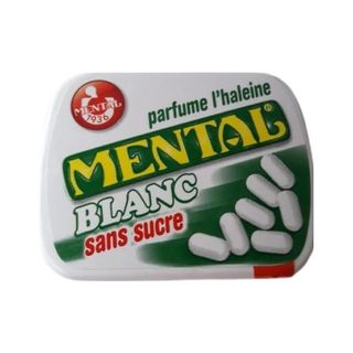 Mental White Bonbons Sans Sucre 12g