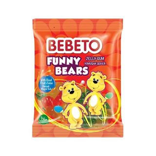 Bebeto Funny Bears Gommes 80g