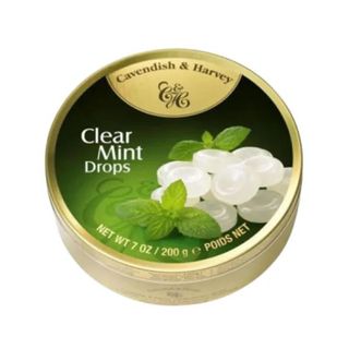 Cavendish Clear Mint Drops Bonbons 200g