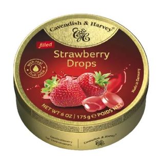 Cavendish & Harvey Strawberry Drops 175g