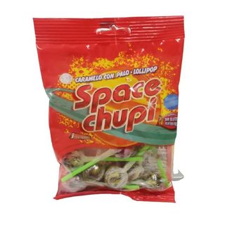 Sachet sucettes Hypnotique sans gluten x8 unités 76g- SPACE CHUPI