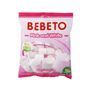 Bebeto Marshmallow Pink And White 135g