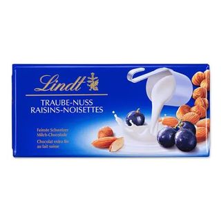 Lindt Raisin/ Nuts шоколад ЛЕШНИЦИ стафиди 100г \ 02500892