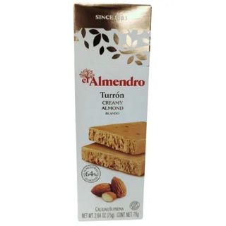 Nougat creamy amande Turron 75g - EL ALMENDRO