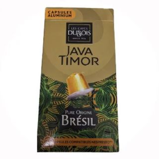 Capsules de café Pure origine Brésil Java Timor x10 unités - LES CAFÉS DUBOIS