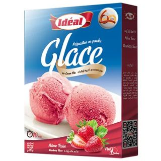 Idéal Préparation de Glace Arôme Fraise 110g