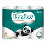 12 rouleaux de papier toilette 3 plis - PANDOO