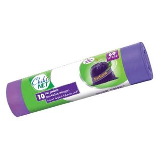10 sacs poubelle parfumés x60L - CHIKI NET