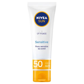 Crème solaire visage sensible SPF50 Sun 50ml - NIVEA