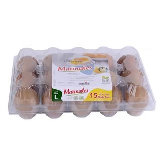 Œufs frais gros calibre x15 - MATINALES