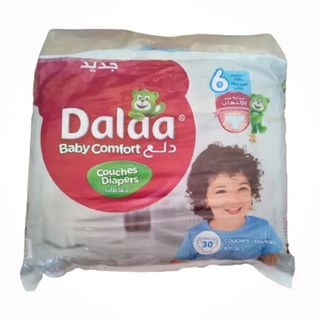 Dalaa Baby Comfort Couches Taille 6 Junior+ x30 Unités +18kg