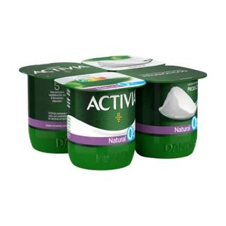 Bífidus Desnatado y Sabor Natural Danone 4 X 120 G.