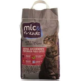 Mic&Friends Arena para Gatos Perfumada 5kg