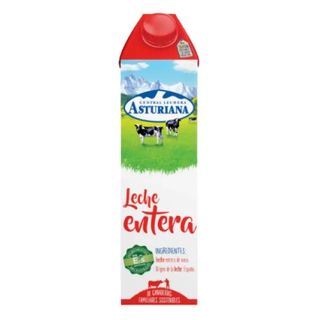Leche Entera Brik Asturiana 1L.