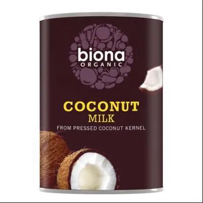 Leite de Coco Bio  Biona 400 Ml