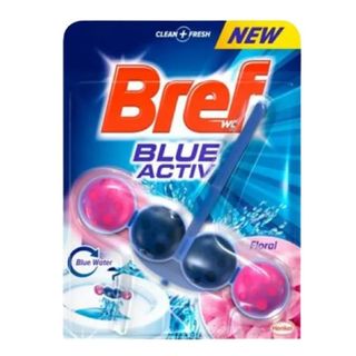 Pastillas Limpiadoras Wc Blue Active Floral Bref Wc