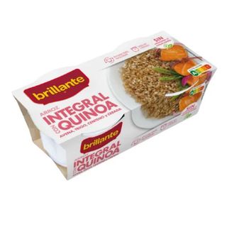 Brillante Arroz Cocinado Integral con Quinoa 2u 125g
